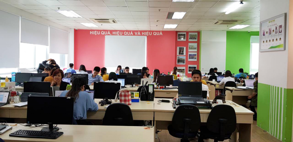 Một góc văn phòng làm việc của Nhà Đại Phát