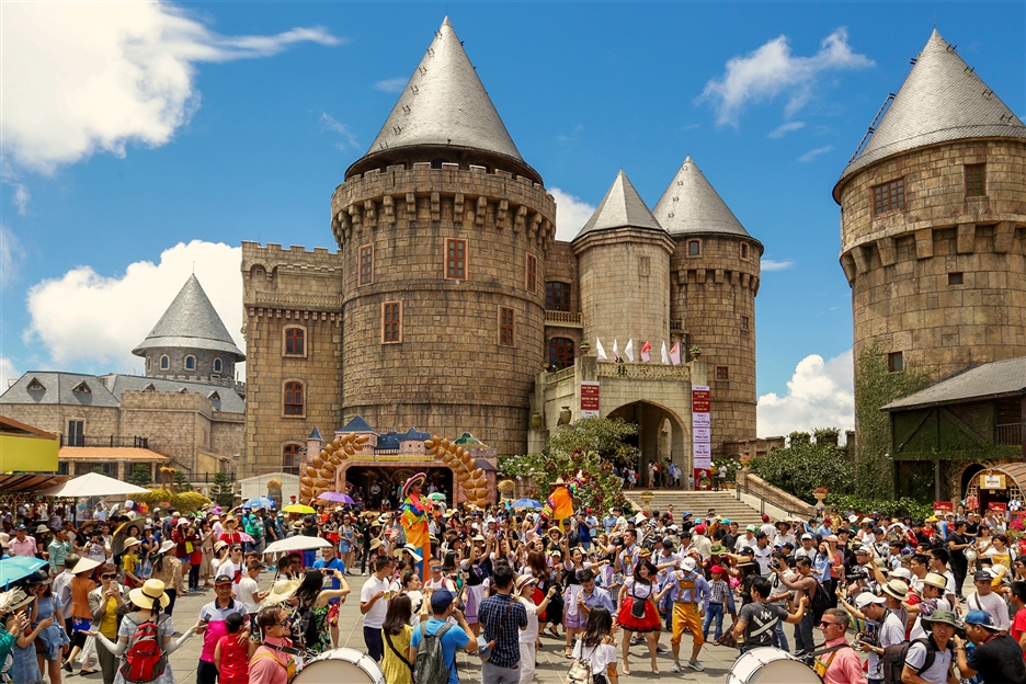 Khu du lịch Sun World Ba Na Hills. Nguồn: Internet